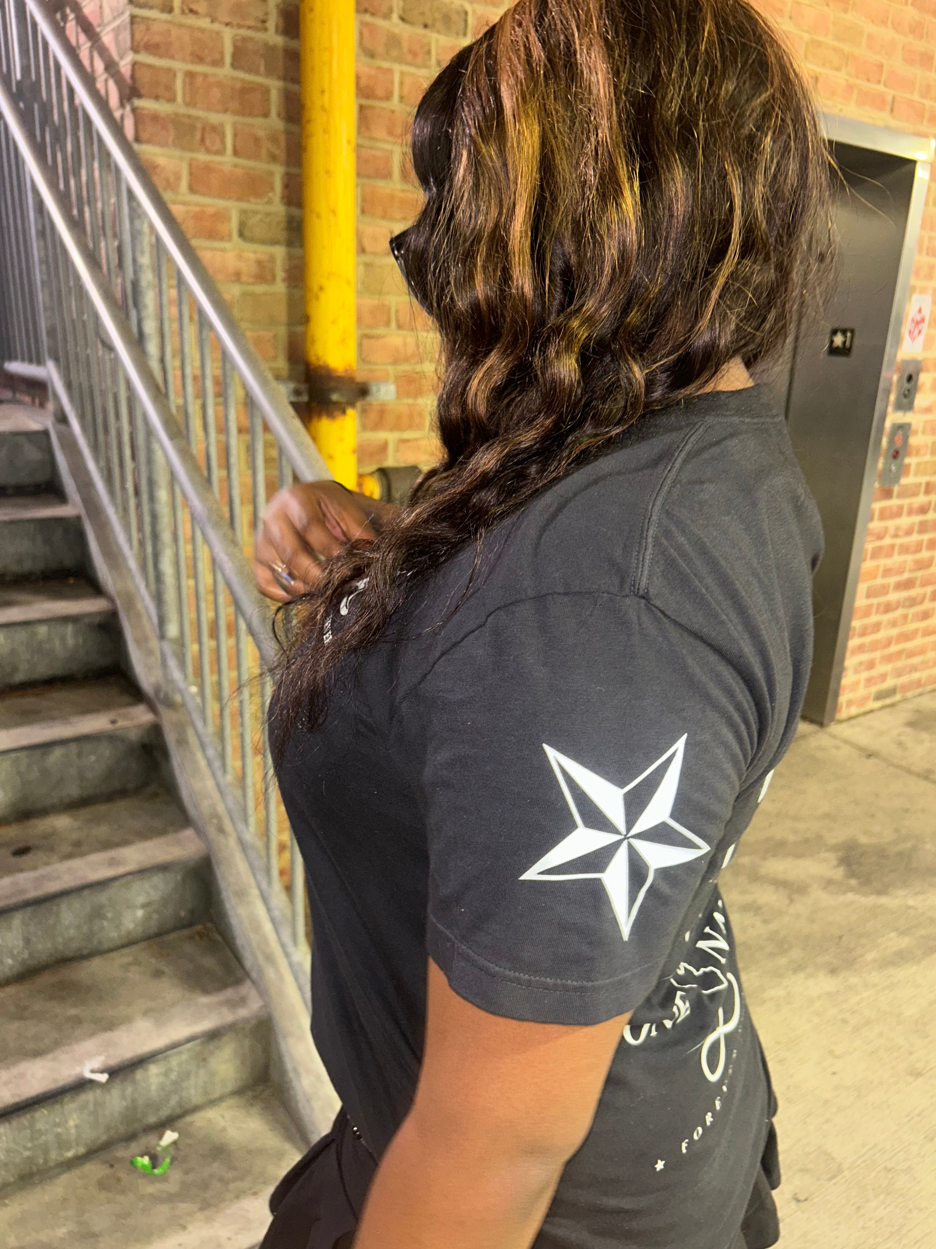 LONESTAR FOREVER BLACK TEE